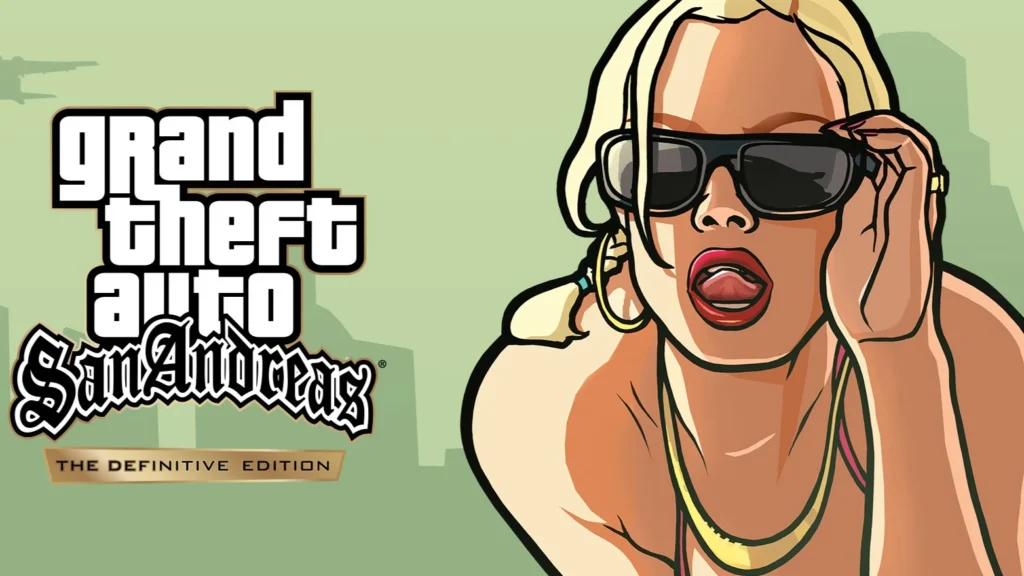 GTA: San Andreas - The Definitive Edition promotional art.