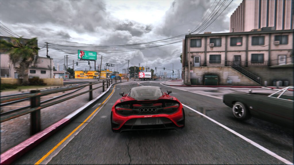 GTA 5 Awesomekills Graphics Mod.