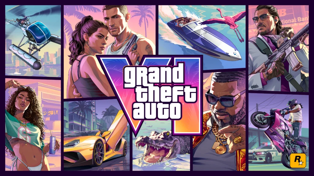 GTA 6 official cover image.
