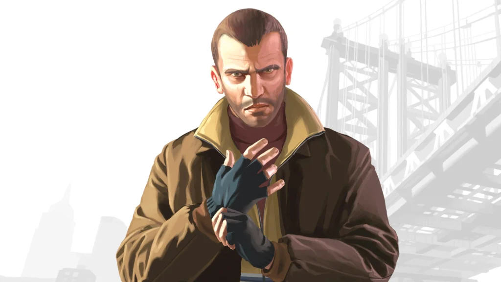 Niko Bellic in GTA 4.