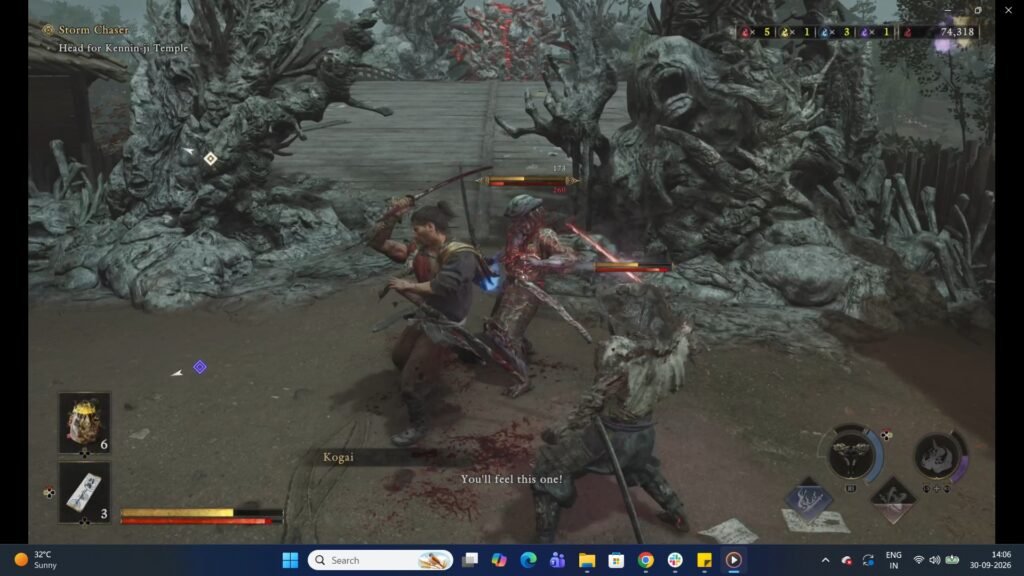 Onimusha Way of the Sword combat 3