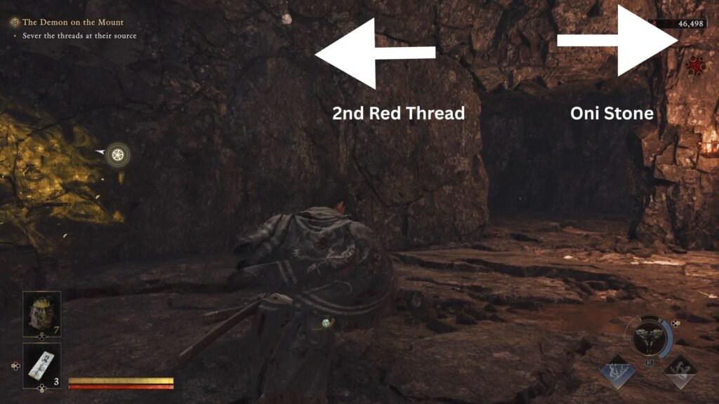 Onimusha Way of the Sword Mount Oe Malice Area 2nd Red Thread