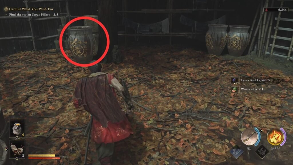 Onimusha Way of the Sword Third Stout Pillar Location - 2