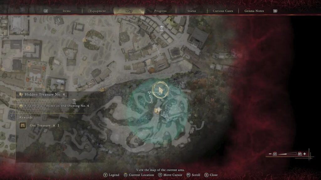 Onimusha Way of the Sword Hidden Treasure 4 Location