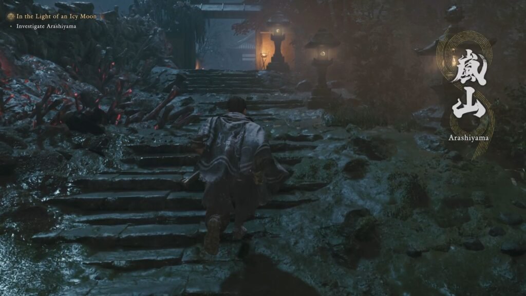 Onimusha Way of the Sword In the Light of an Icy Moon Arashiyama