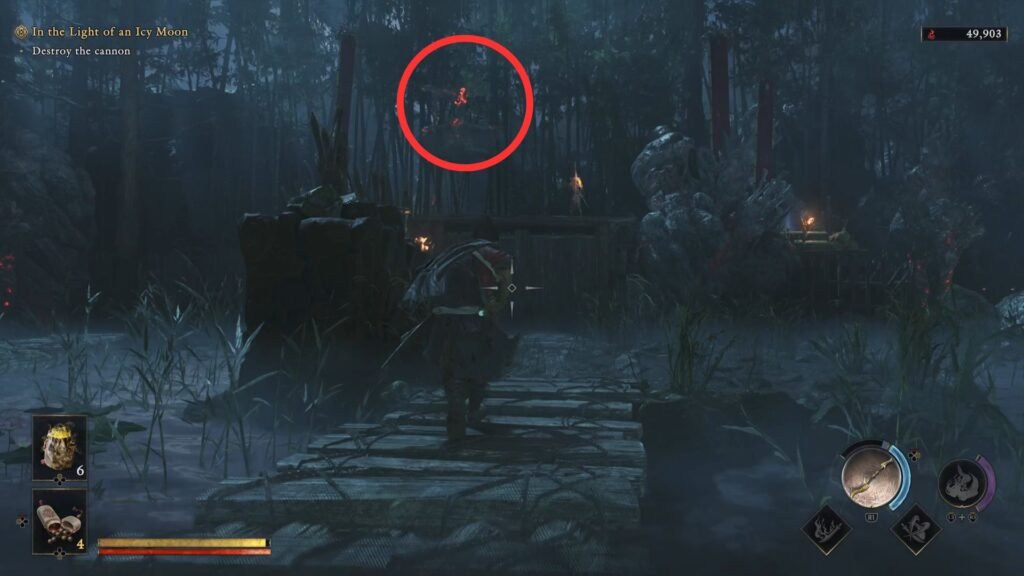 Onimusha Way of the Sword In the Light of an Icy Moon Explosive Crate 1