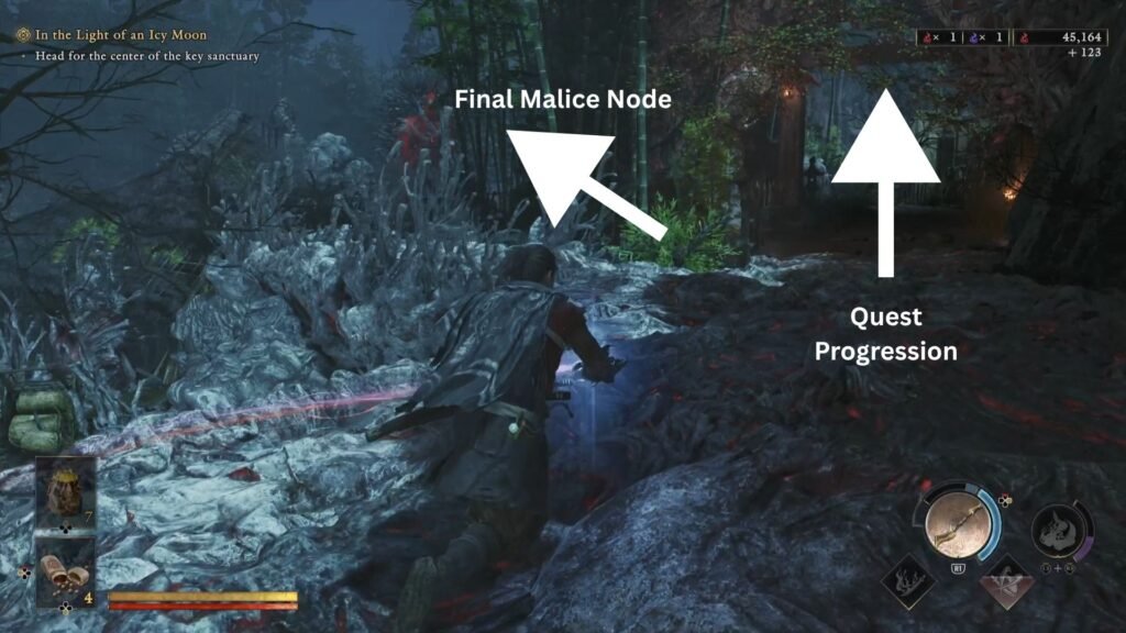 Onimusha Way of the Sword In the Light of an Icy Moon Final Malice Node