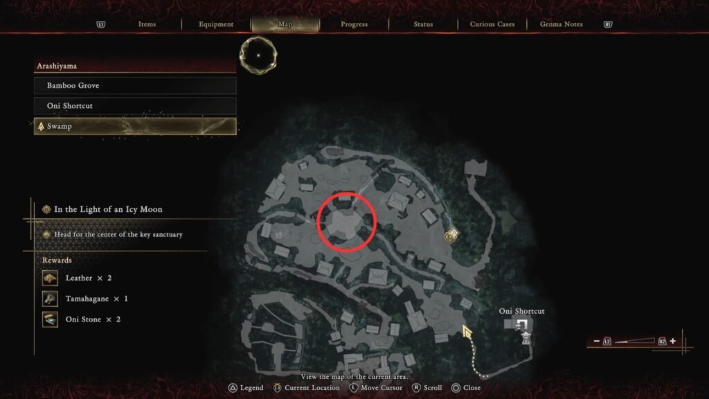 Onimusha Way of the Sword In the Light of an Icy Moon Target 1