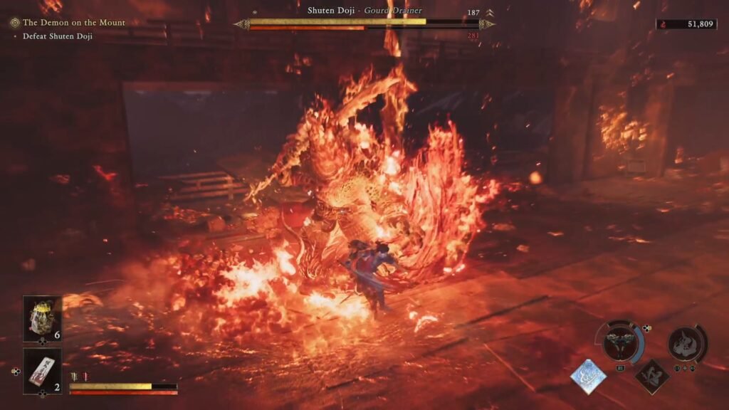 Onimusha Way of the Sword Shuten Doji Alternate Swings