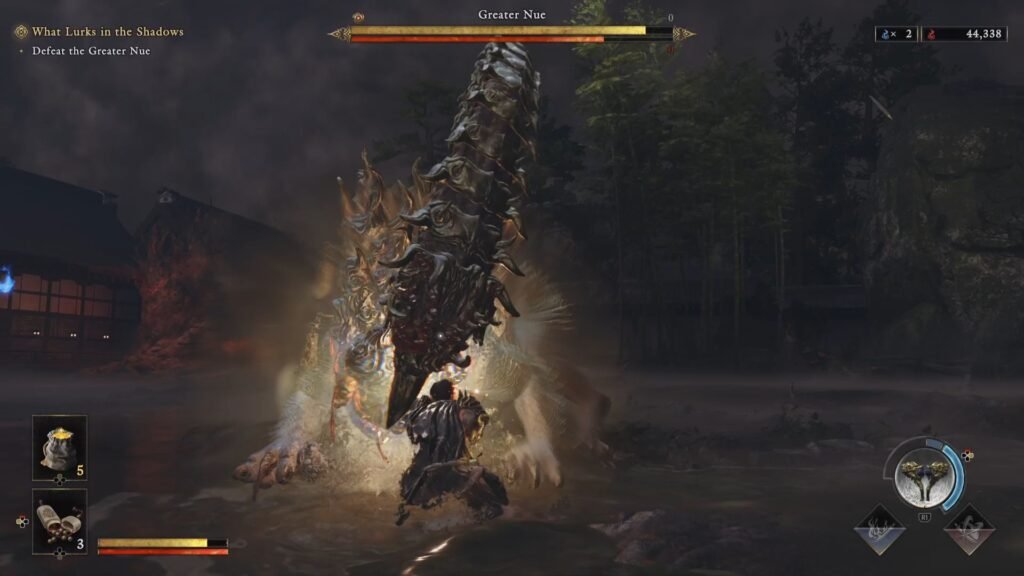 Onimusha Way of the Sword Greater Nue Tail in front