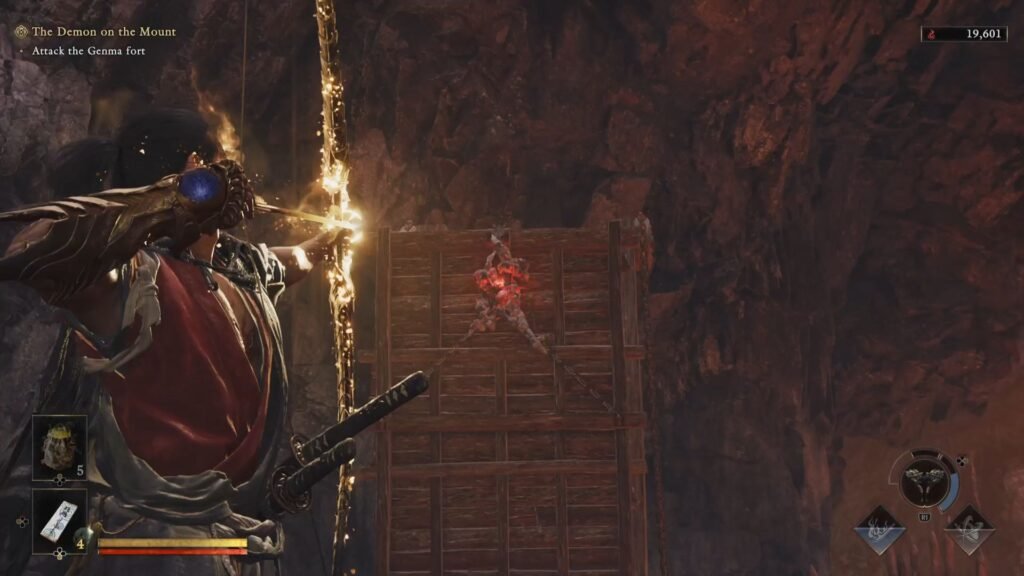 Onimusha Way of the Sword Mount Oe Bridge Lock