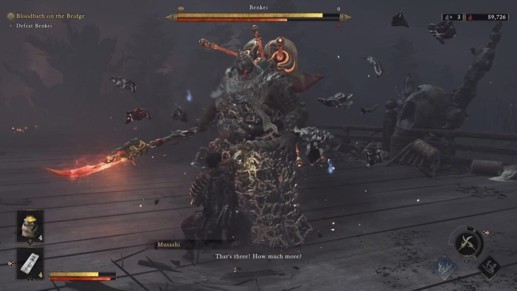 Onimusha Way of the Sword Benkei Armor Breaker