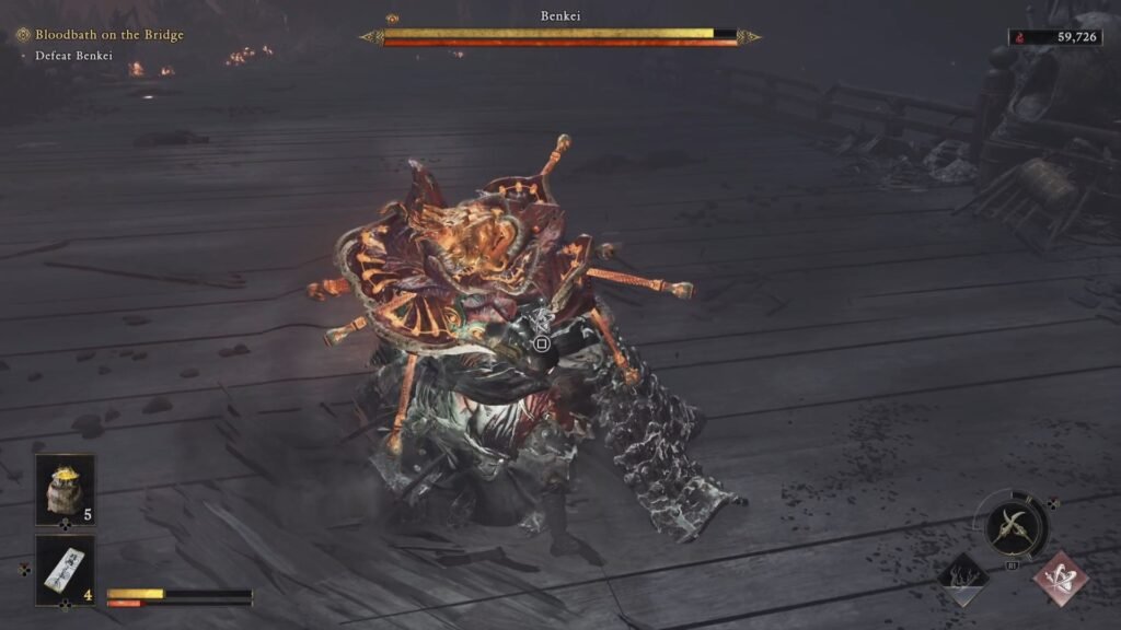 Onimusha Way of the Sword Benkei Kick and Grab