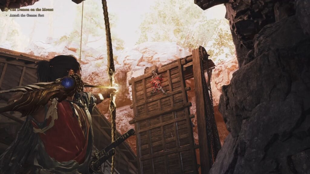 Onimusha Way of the Sword Mount Oe Lever Puzzle Bridge
