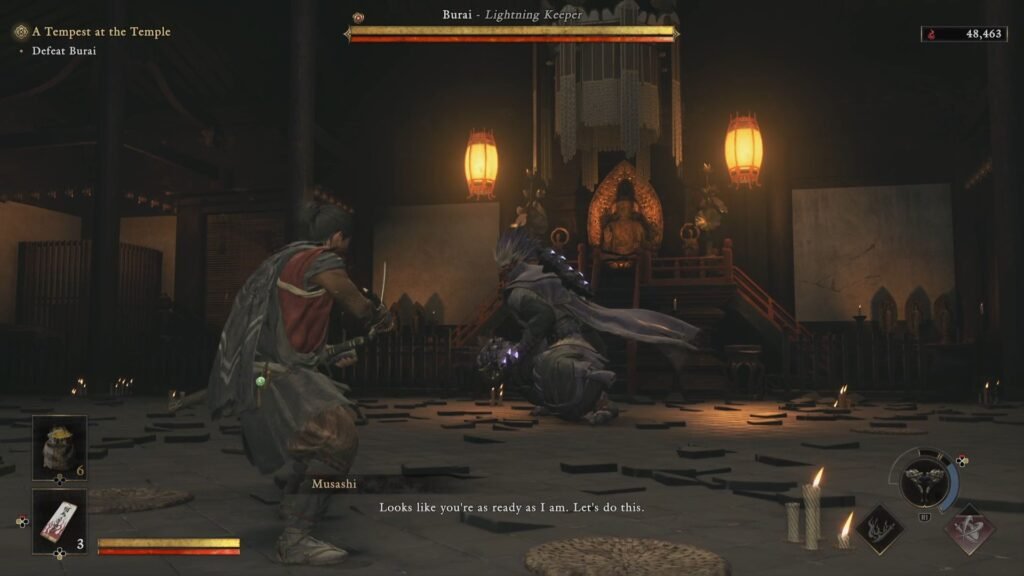 Onimusha Way of the Sword Burai Thrust attack