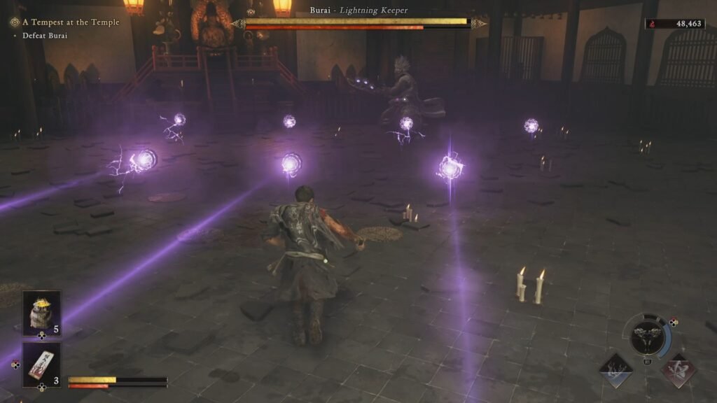 Onimusha Way of the Sword Burai Lightning Attack 1