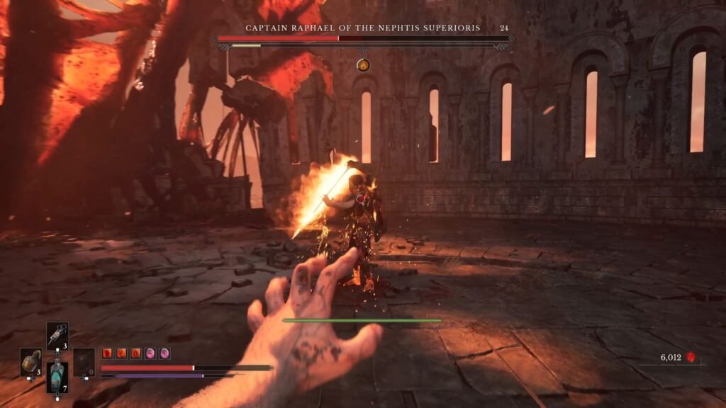 Valor Mortis Captain Raphael Fire Move