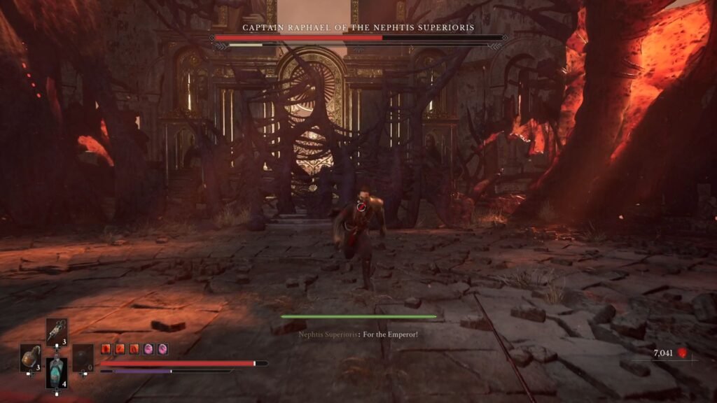 Valor Mortis Captain Raphael Running Strike