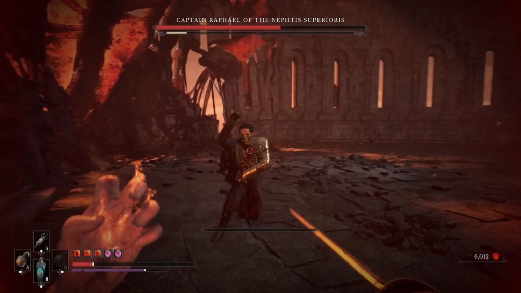 Valor Mortis Captain Raphael Slashes