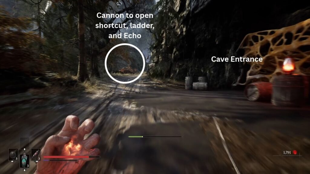 Valor Mortis Chapter 2 Cave Entrance and Shortcut
