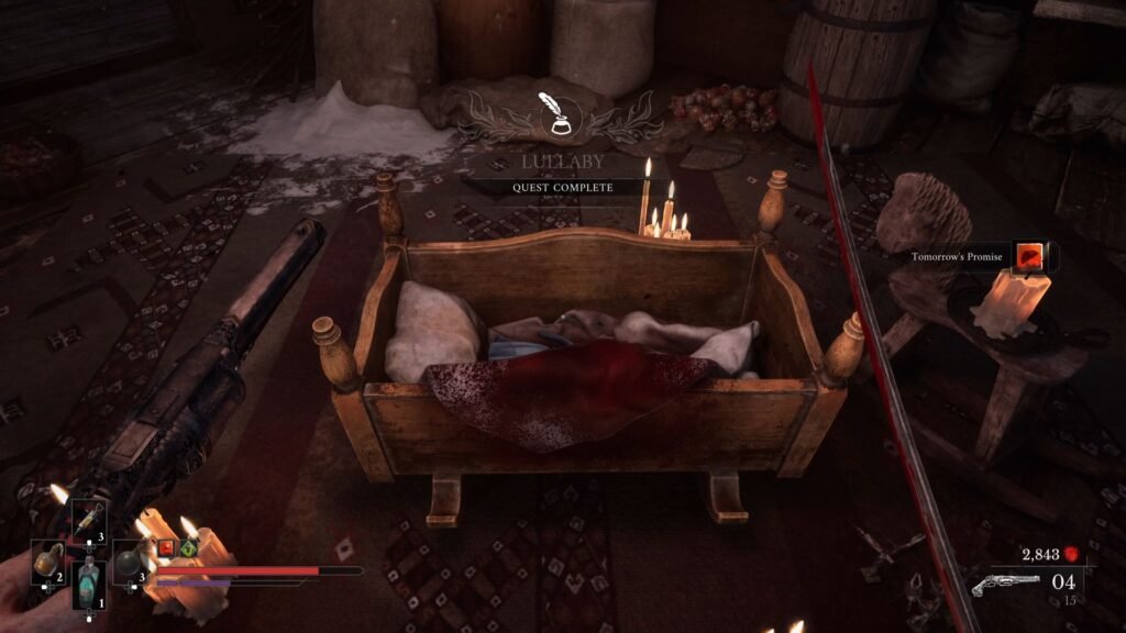 Valor Mortis Chapter 3 The Lullaby quest closure