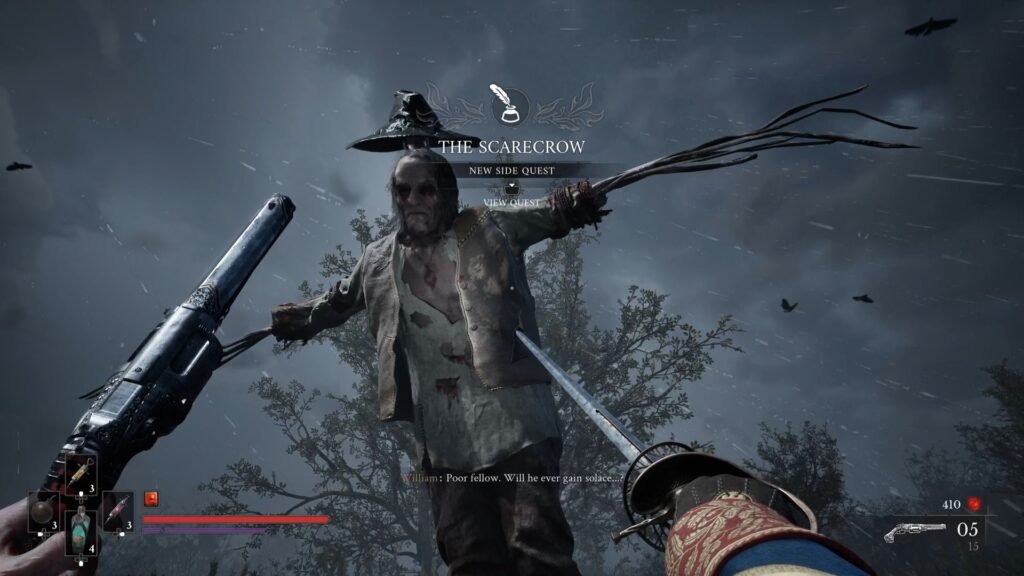 Valor Mortis Chapter 3 The Scarecrow side quest