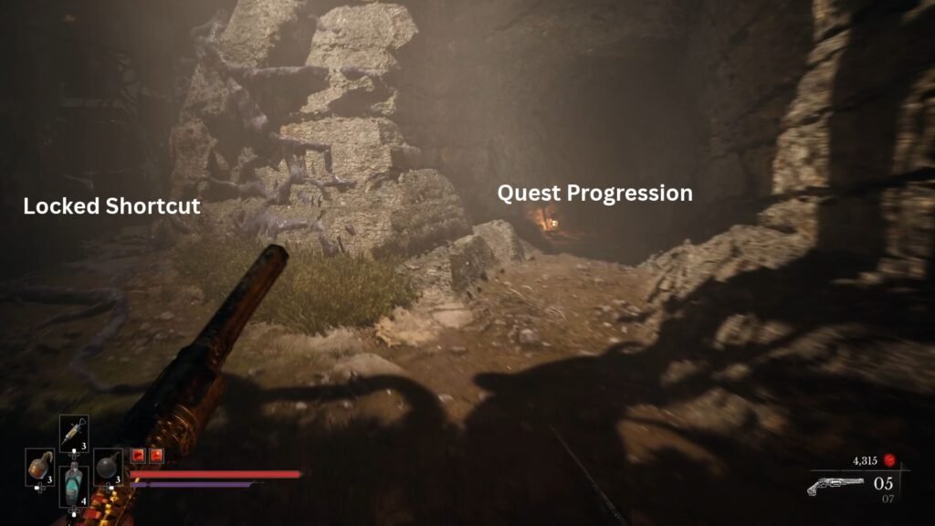 Valor Mortis Chapter 4 Caverns early path