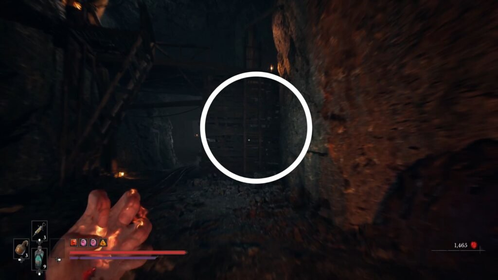 Valor Mortis Chapter 4 Mining Shaft key use location 1