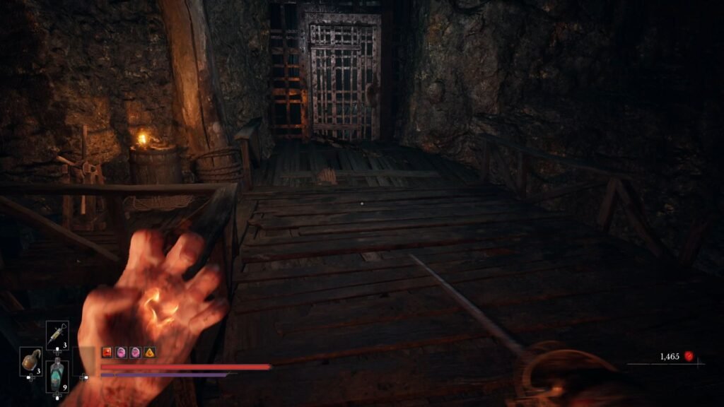 Valor Mortis Chapter 4 Mining Shaft key use location 2