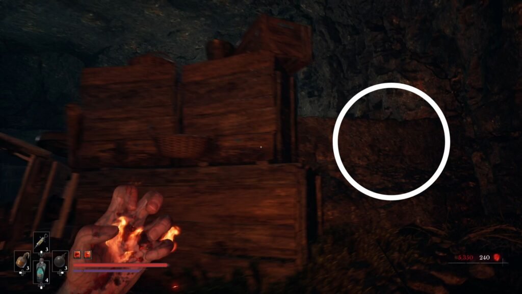 Valor Mortis Chapter 4 enemy area 1 ledge to open shortcut