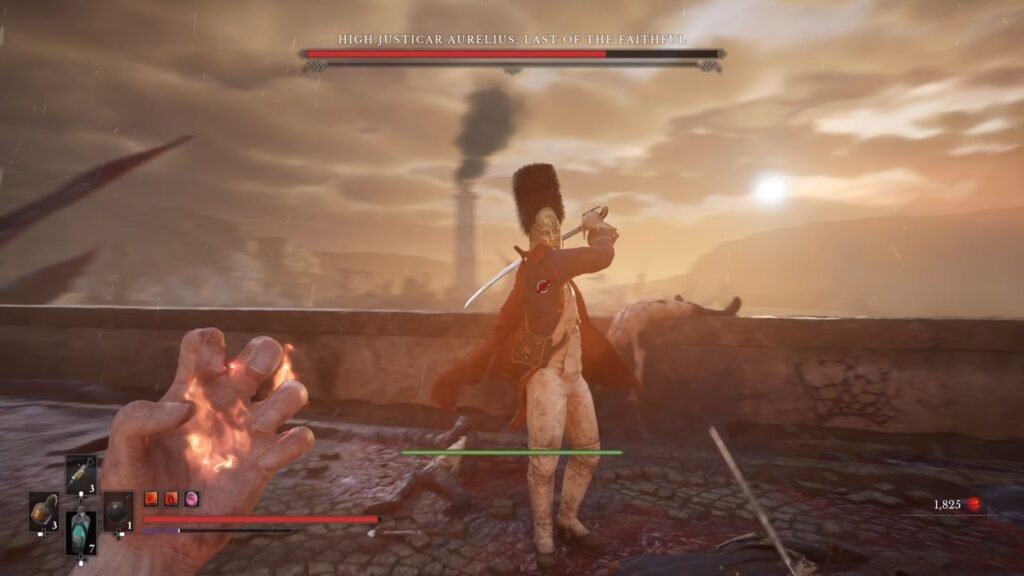 Valor Mortis Chapter 6 Justicar Aurelius across the body slash
