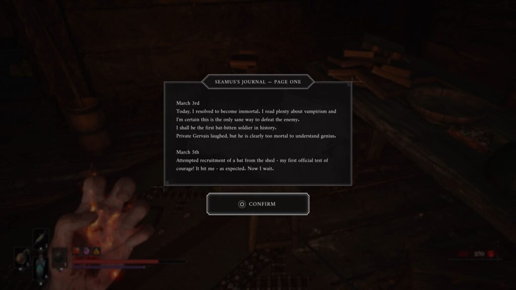 Valor Mortis Chapter 6 Seamus Diggory note - 2