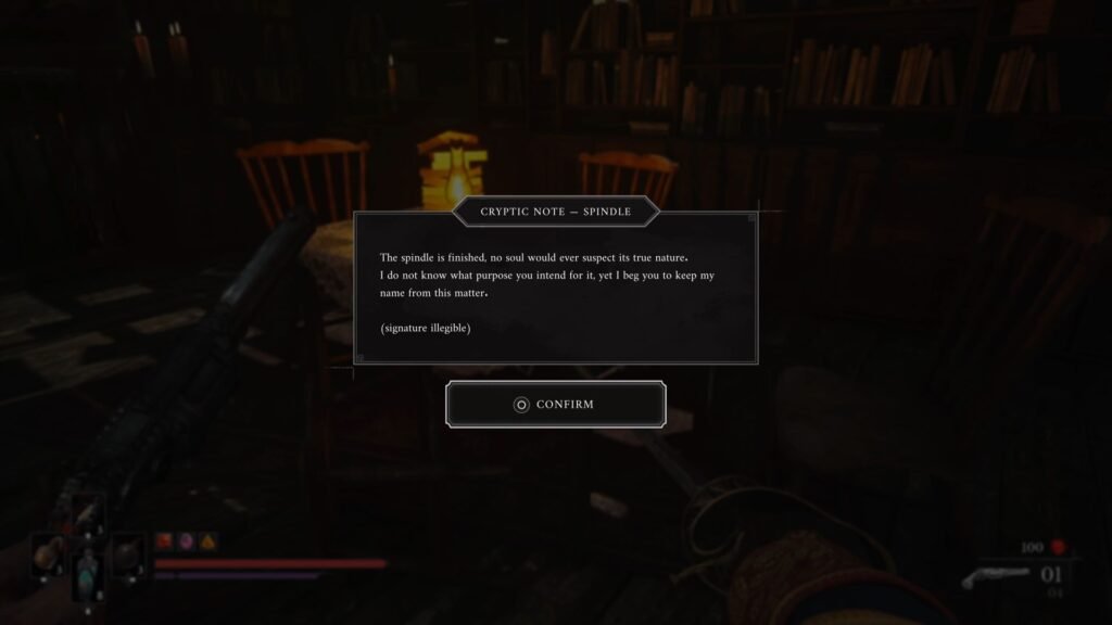 Valor Mortis Chapter 6 Sleeping Beauty Cryptic Note