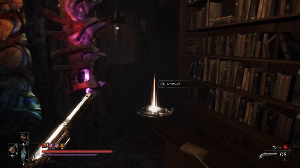 Valor Mortis Chapter 8 Main Hall Library Key location
