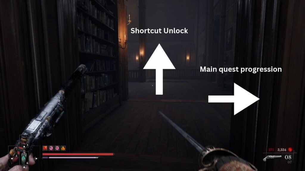 Valor Mortis Chapter 8 Main Hall route progression 9