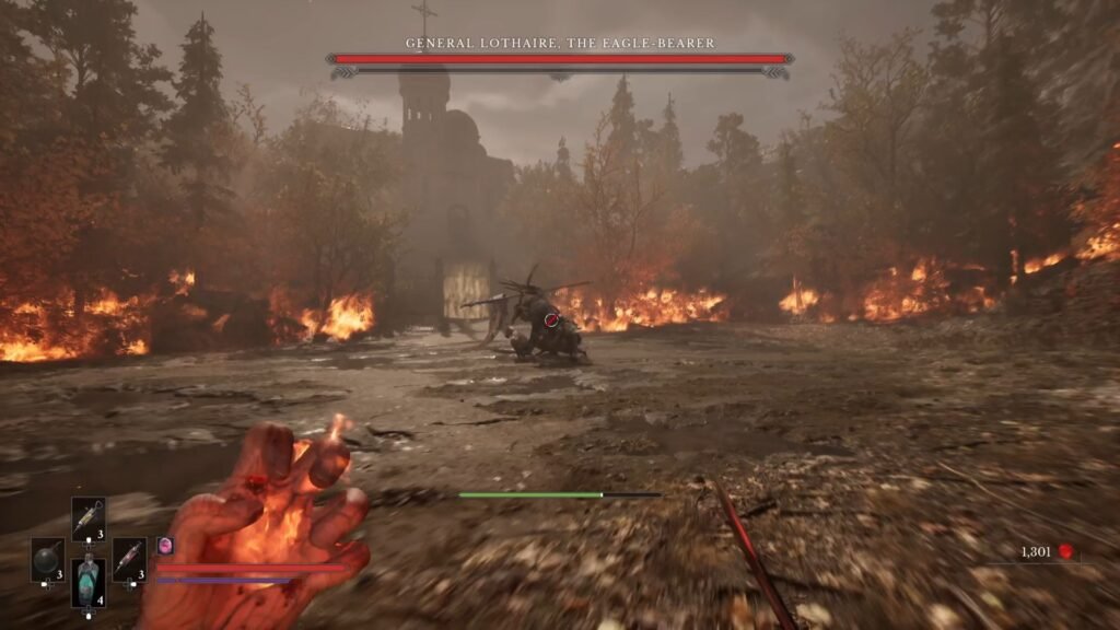 Valor Mortis General Lothaire opening attack